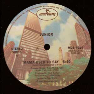 JUNIOR "MAMA USED TO SAY"